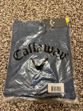 NWT Callaway Soft Touch Hoodie in Peacoat Heather